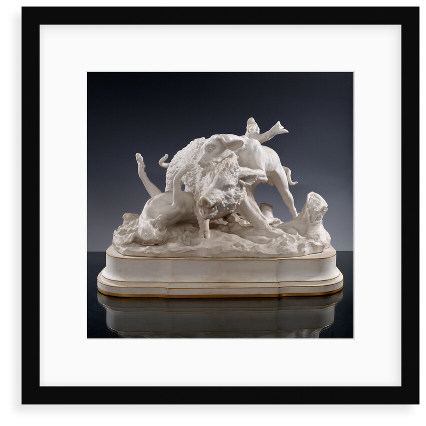 Sevres biscuit porcelain group by unknown